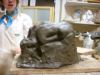 sculpture imitation Rodin